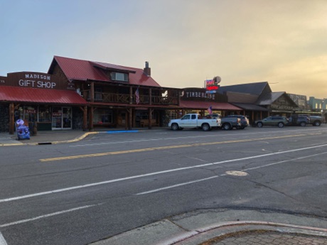 main street, West Yellowstone, Wyoming